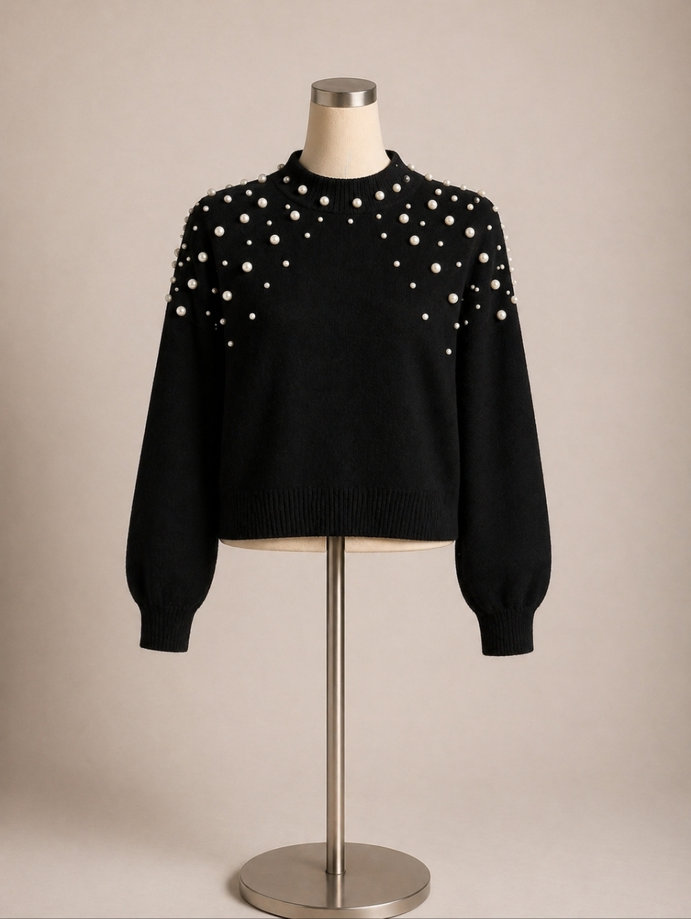 Hudson's Bay Black Cashmere Sweater